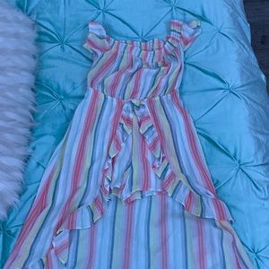 summer long kids girl dress size 7/8